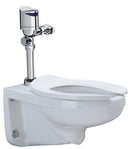 Zurn Z.WC2.S.TM Zurn One Sensor Wall Hung Toilet System with Top Mount 1.28 GPF Battery Powered Flush Valve