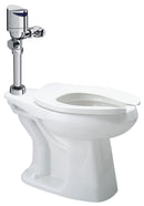Zurn Z.WC3.AS.TM Zurn One Sensor Floor Mounted ADA Height Toilet System with Top Mount 1.1 GPF Battery Powered Flush Valve