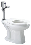 Zurn Z.WC4.AS.TM Zurn One Sensor Floor Mounted ADA Height Toilet System with Top Mount 1.28 GPF Battery Powered Flush Valve