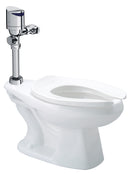 Zurn Z.WC4.S.TM Zurn One Sensor Floor Mounted Toilet System with Top Mount 1.28 GPF Battery Powered Flush Valve