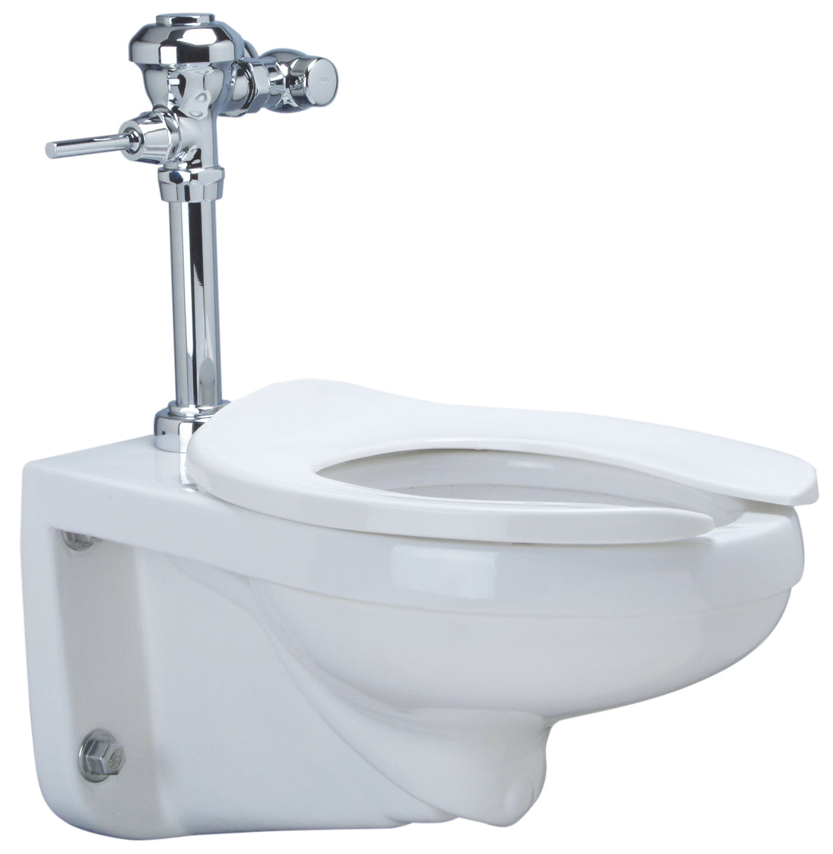 Zurn Z.WC3.M Zurn One Manual Floor Mounted Toilet System with 1.1 GPF Flush Valve