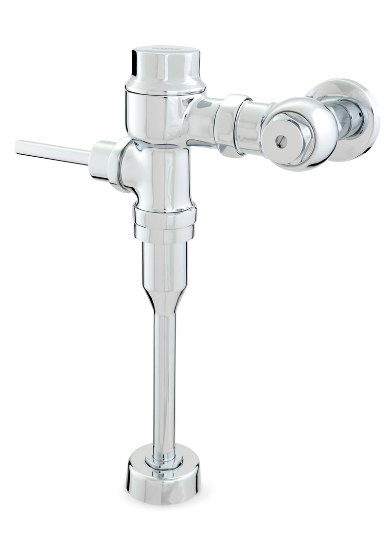 Zurn Z6203-EWS-YB-YC Metroflush Exposed Manual Piston Flush Valve with 0.5 gpf, Sweat Solder Kit, and Cast Wall Flange