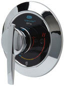 Zurn Z7100-SS-LH Temp-Gard I Pressure-Balanced Brass Shower Valve, Chrome-Plated
