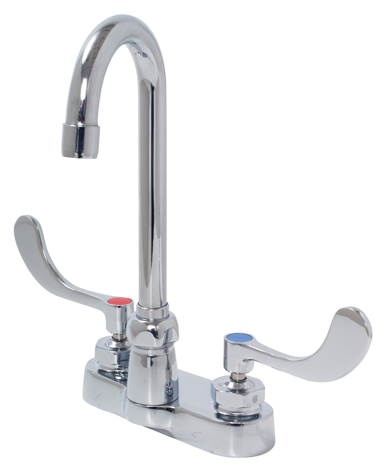 Zurn Z812A4-XL-18F FAUCET (-XL), 4" CENTERSET, 'A' SPOUT, -4 HANDLE (LEAD FREE) 18F