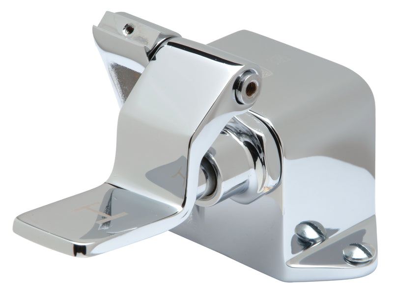 Zurn Z85100-XL AquaSpec Floor-Mount Single Foot-Pedal Valve, Self-Closing, Lead-Free, Polished Chrome