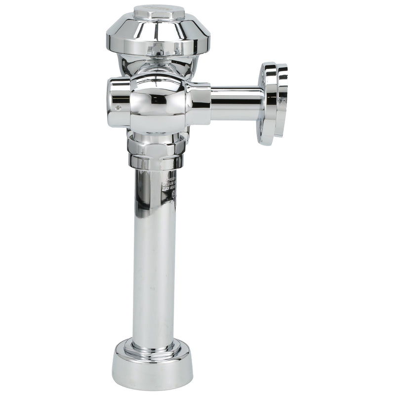 Zurn ZEMS6000-WS1-YB-YC Aquaflush ZEMS Exposed Hardwired Sensor Diaphragm Flush Valve with 1.6 gpf," 1-1/2" Top Spud, In-Wall Sensor in Chrome