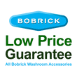 Bobrick B-5181 Reversible Folding Restroom Shower Seat, 360 lb Load Capacity, Phenolic
