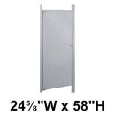 Bradley S490-25 Toilet Partition Door, 24-5/8"W x 58"H, Stainless Steel - TotalRestroom.com