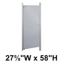 Bradley S490-28C Toilet Partition Door, 27-5/8"W x 58"H, Stainless Steel - TotalRestroom.com