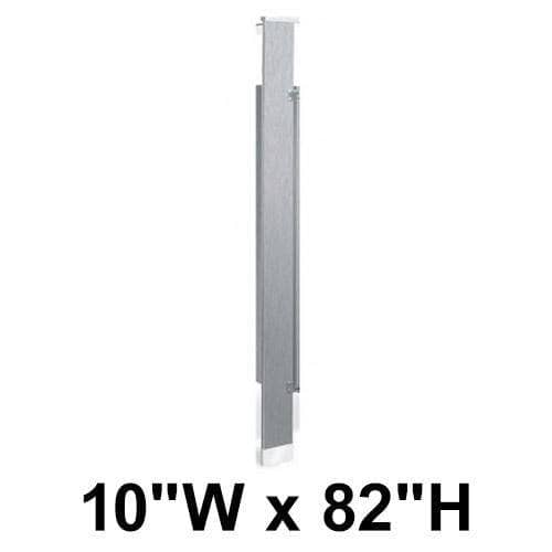 Bradley (Stainless Steel) Toilet Partition Pilaster (10