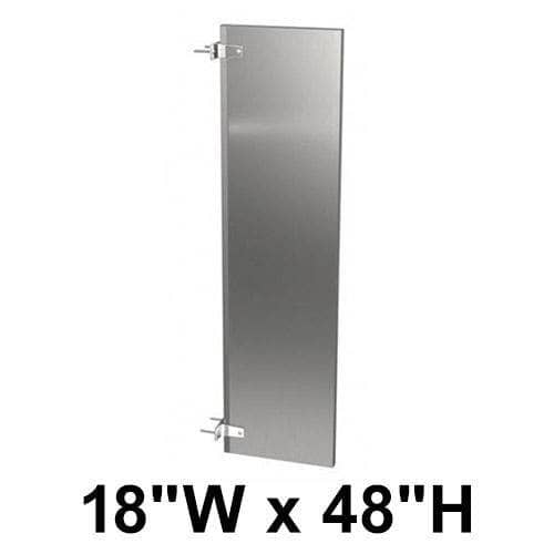 Bradley (Stainless Steel) Urinal Privacy Screen (18