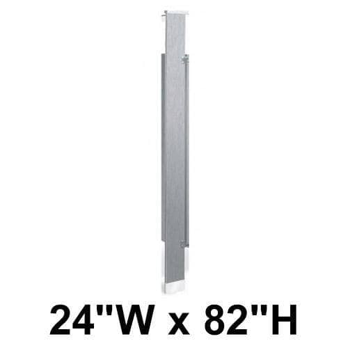 Bradley (Stainless Steel) Toilet Partition Pilaster (24