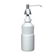 ASI 0332-D Commercial Liquid Soap Dispenser, Countertop Mounted, Manual-Push, Stainless Steel - 6