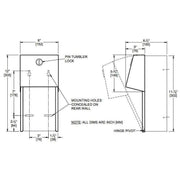 ASI 0030 Commercial Toilet Paper Dispenser, Surface-Mounted, Stainless Steel w/ Satin Finish - TotalRestroom.com