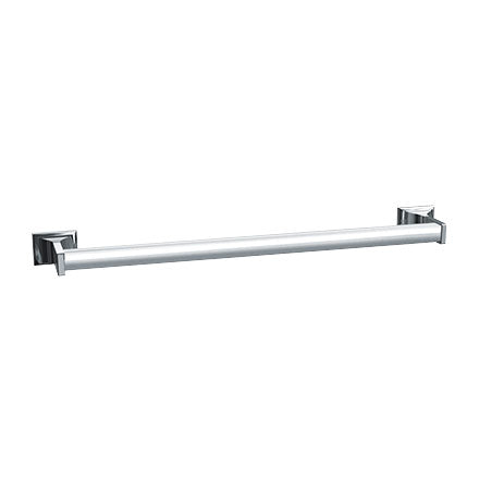 ASI 0755-Z18 Towel Bar 30"Length, Surface-Mounted, Round, Chrome Plated Zamak