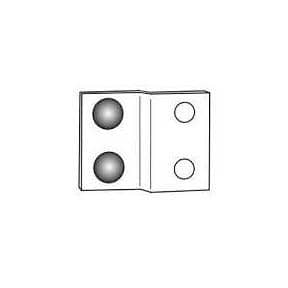 Bobrick 1002510 Door Plate W/Bumpers-.67 Repair Part