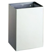 Bobrick B-275 Commercial Restroom Sanitary Waste Bin, 20 Gallon, Surface-Mounted, 16.5