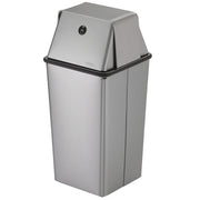 Bobrick B-2250 Commercial Restroom Sanitary Waste Bin, 12 Gallon, Free-Standing, 13-3/8