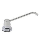 Bobrick B-8226 Commercial Liquid Soap Dispenser, Countertop Mounted, Manual-Push, Stainless Steel - 6" Spout Length