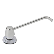 Bobrick B-8226 Commercial Liquid Soap Dispenser, Countertop Mounted, Manual-Push, Stainless Steel - 6