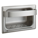 Bobrick B-4390 Heavy-Duty Soap Dish & Bar, Recessed-Mounted, Stainless Steel