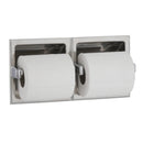 Bobrick B-6977 Commercial Toilet Paper Dispenser, Recessed-Mounted, Stainless Steel w/ Satin Finish