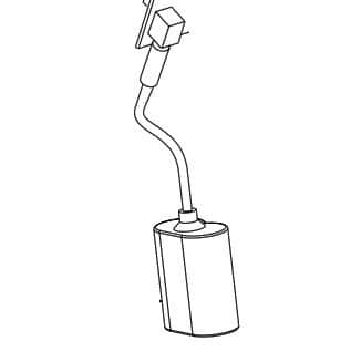 Bradley S83-177 Battery Holder- Subcontract - TotalRestroom.com