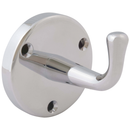 Bradley 9118 Commercial Restroom Single Robe Hook, Brass w/ Chrome Finish