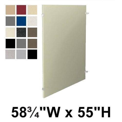 Bradley P440-62 Toilet Partition Panel, 58-3/4"W x 55"H, Plastic - TotalRestroom.com