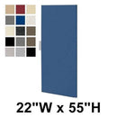Bradley P490-22 Toilet Partition Door, 22"W x 82"H, Plastic - TotalRestroom.com