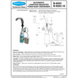 Bobrick B-8263.18 Commercial Foam Soap Dispenser Starter Kit, Surface-Mounted, Touch-Free - 6
