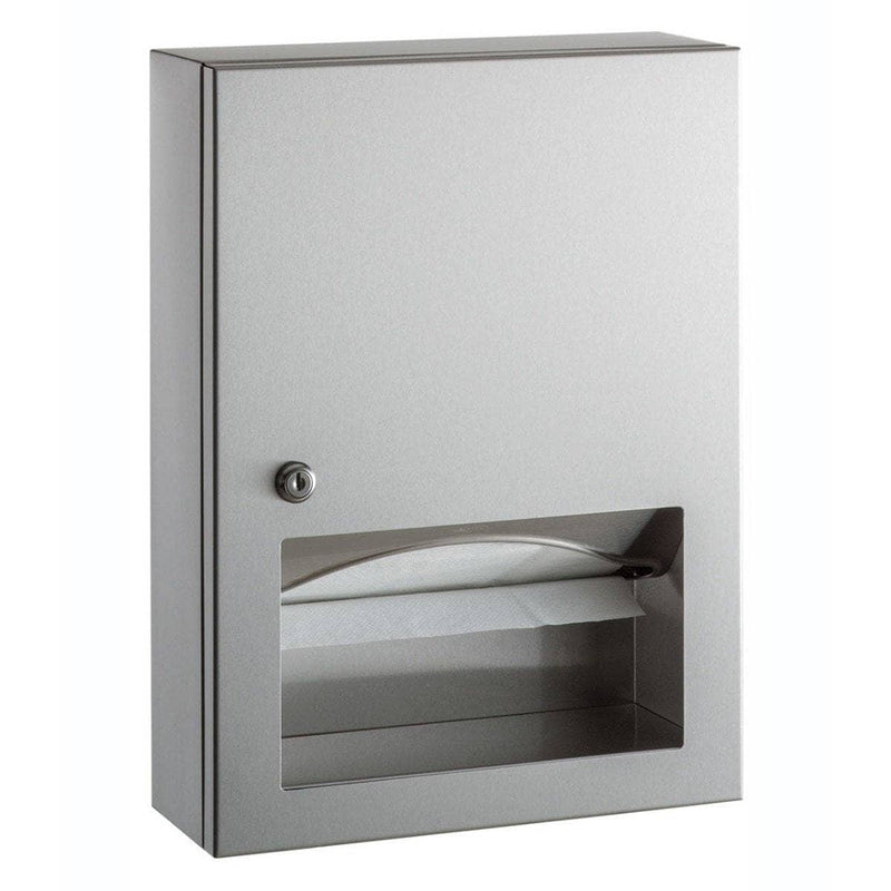 Bobrick B-359039 Commercial Paper Towel Dispenser, Surface-Mounted, Stainless Steel - TotalRestroom.com