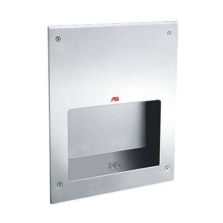 ASI 0198-MH-1 Automatic Hand Dryer, 220-240 Volt, Recessed-Mounted, Stainless Steel - TotalRestroom.com