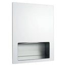 ASI 6457-00 Commercial Paper Towel Dispenser, Recessed-Mounted, Stainless Steel - TotalRestroom.com