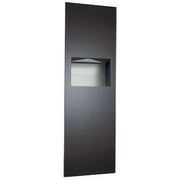 ASI 6462-41 Combination Commercial Paper Towel Dispenser/Waste Receptacle, Recessed-Mounted, Stainless Steel - TotalRestroom.com