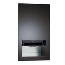 ASI 645210AC-41 Automatic Commercial Paper Towel Dispenser/Hand Dryer/Waste Receptacle, Recessed-Mounted, Stainless Steel - TotalRestroom.com