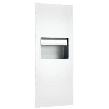 ASI 64696AC-00 Commercial Paper Towel Dispenser, Recessed-Mounted, Stainless Steel - TotalRestroom.com
