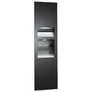 ASI 64672-1-41 Commercial Paper Towel Dispenser/Hand Dryer/Waste Receptacle, Recessed-Mounted, Stainless Steel - TotalRestroom.com