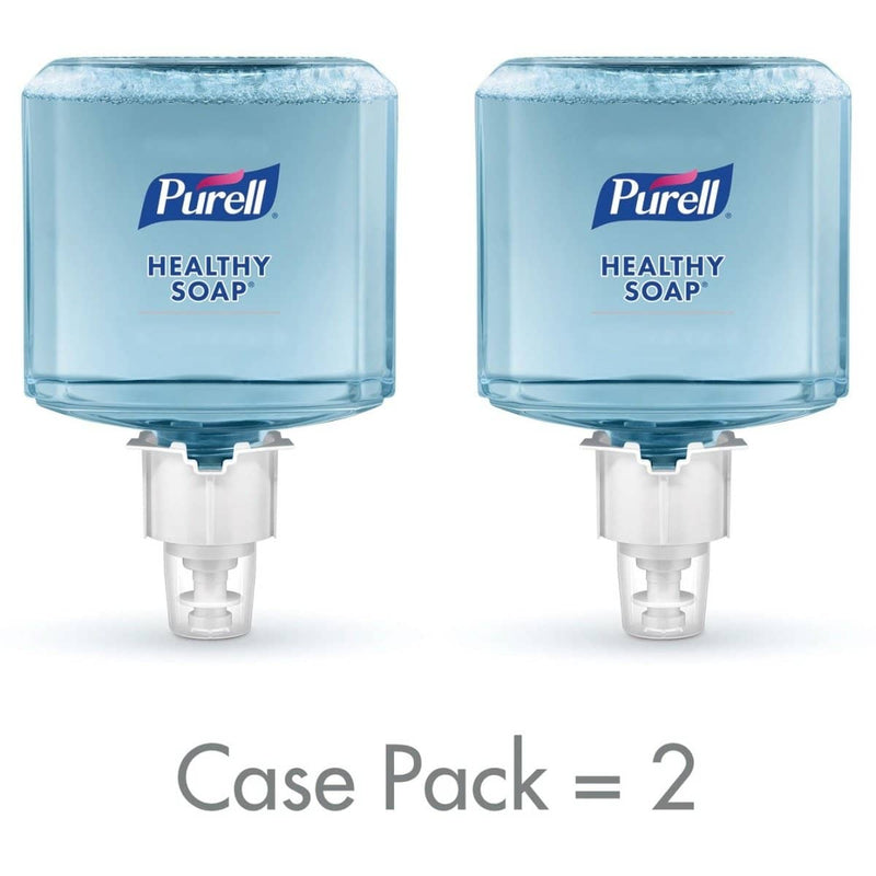 Purell Healthy Soap Starter Kit w/ White Touchless Dispenser and Refills - TotalRestroom.com