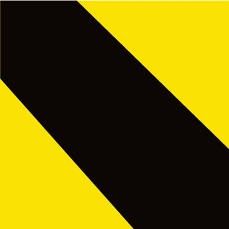 NMC TAPE, HAZARD STRIPE, BLK/YLW, 3"X36 YD - T22036 - TotalRestroom.com
