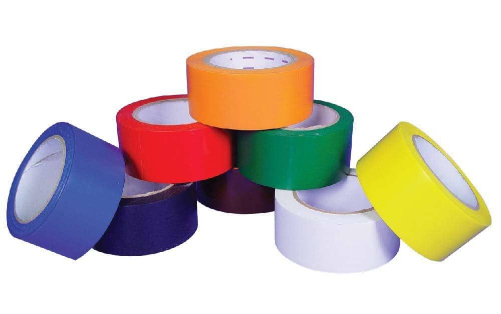 NMC TAPE, HAZARD, BLUE, 3"X36 YD - T240 - TotalRestroom.com