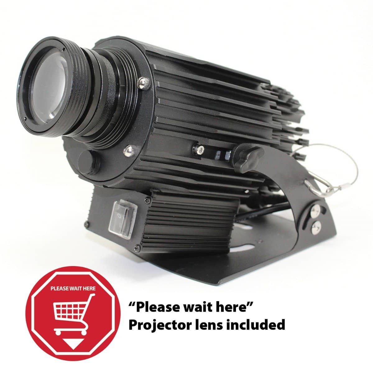 NMC VIRTUAL SIGN PROJECTOR: WAIT HERE - VSP5 - TotalRestroom.com