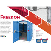 Satellite Freedom Portable Restroom Freedom1