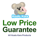 Koala Kare KB100-00ST Horizontal Baby Changing Station with Stainless Steel Flange, Recess Mount, Cream