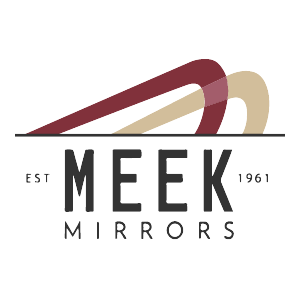 Meek Mirrors Round Sidelit LED Mirror with Frost at Edge 36" - ML-5300R 36