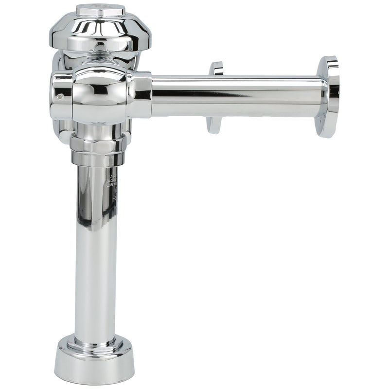 Zurn ZEMS6000PL-HET-IS AquaFlushPlus ZEMS Exposed Hardwired Sensor Flush Valve 1.28 gpf 11-1/2" Rough-In 1-1/2" Top Spud In Wall Sensor Chrome