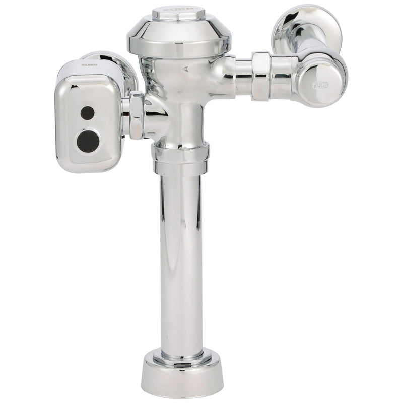 Zurn ZEMS6003PL-WS1-IS AquaFlush Plus ZEMS Exposed Sensor Hardwired Diaphragm Flush Valve with 1.0 gpf and 3/4" Top Spud in Chrome