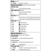 Bradley (S53-3700) RL3-BR Touchless Counter Mounted Sensor Faucet, .35 GPM, Brushed Brass, Zen Series
