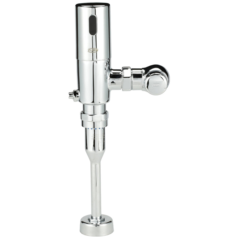 Zurn ZTR6203-QRT-LL EcoVantage ZTR Exposed Sensor Piston Flush Valve, 0.25 GPF, Long Life Battery," in Chrome