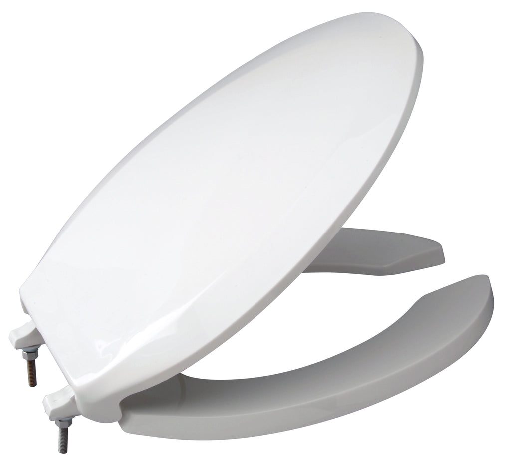 Zurn Z5957SSEL Extra HeavyDuty OpenFront Toilet Seat with Stainless